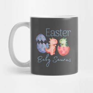 Easter Saurus Egg Blue Mug